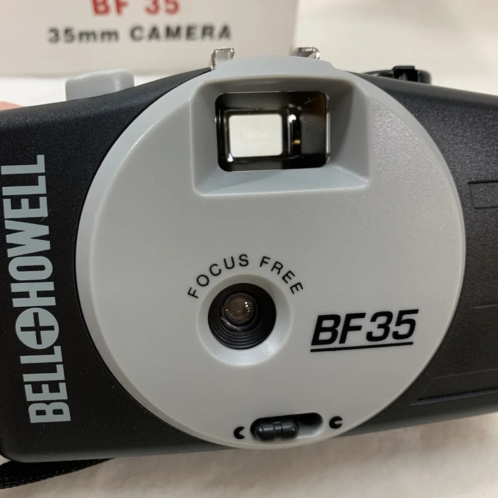 New Bell‎ Howell BF 35 Big Finder 35mm Camera Redeye reduction auto focus flash